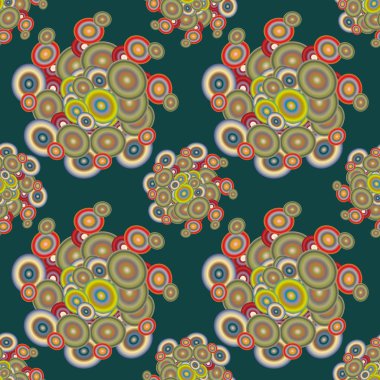 soyut geometrik renkli Dikişsiz desen arka plan için vektör çizim