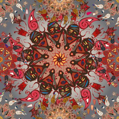 Arkaplan için soyut geometrik renkli desen. vektör illüstrasyonu 