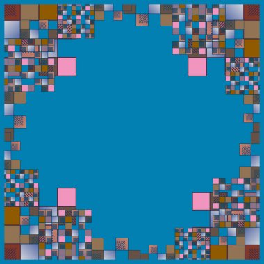 soyut geometrik renksiz desen