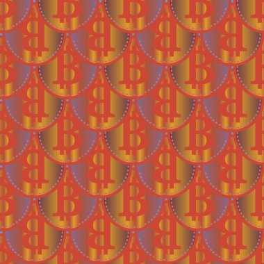 bitcoins parlak parlak pahalı sikkeleri ile Seamless modeli 