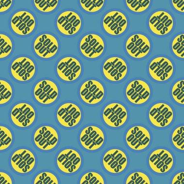 Dikişsiz desen, vektör çizim sattı