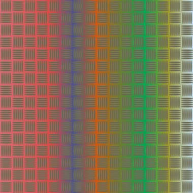 Oluklu demir, paslanmaz çelik arka plan parlayan sorunsuz vektör çizim
