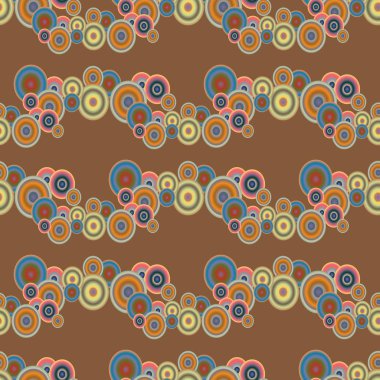 soyut geometrik renkli Dikişsiz desen arka plan için vektör çizim