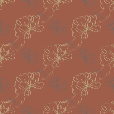 Renkli Yay ve kurdeleler sorunsuz desenli arka.