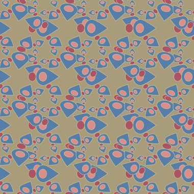 Soyut geo damla şeklindeki PIN arka plan deseni. 