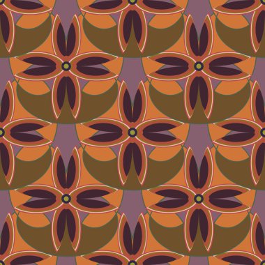 Sorunsuz çiçek desenli arka plan.