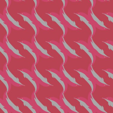 Dekoratif renkli seamless modeli sevimli yunuslar ile