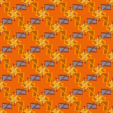 Soyut geometrik sorunsuz arka plan deseni. 