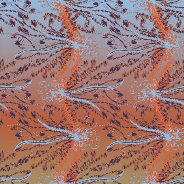 Arka plan, vektör çizim için soyut renkli seamless modeli