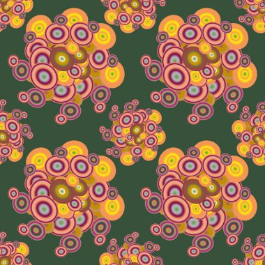 soyut geometrik renkli Dikişsiz desen arka plan için vektör çizim