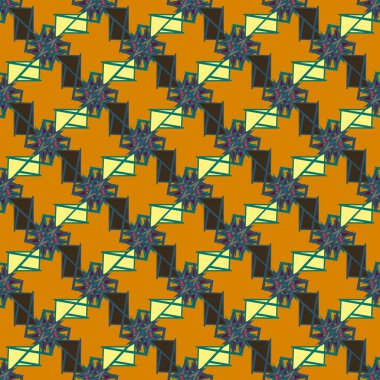 Soyut geometrik sorunsuz arka plan deseni. 