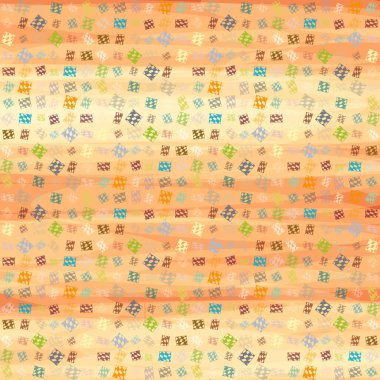 soyut geometrik renkli Dikişsiz desen arka plan için vektör çizim