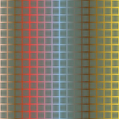 Oluklu demir, paslanmaz çelik arka plan parlayan sorunsuz vektör çizim
