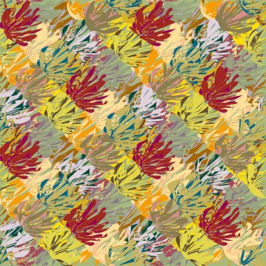 Arka plan, vektör çizim için soyut renkli seamless modeli