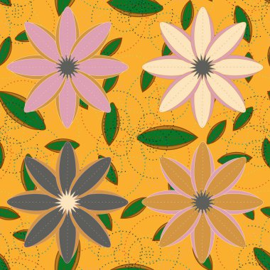 Soyut geometrik renkli seamless modeli, arka plan