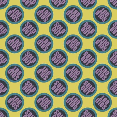 Dikişsiz desen, vektör çizim sattı