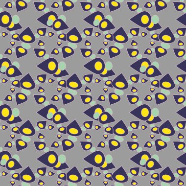 Soyut geo damla şeklindeki PIN arka plan deseni. 