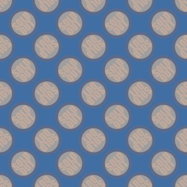 Dikişsiz desen, vektör çizim sattı