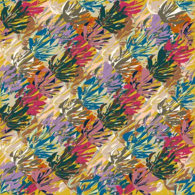 Arka plan, vektör çizim için soyut renkli seamless modeli