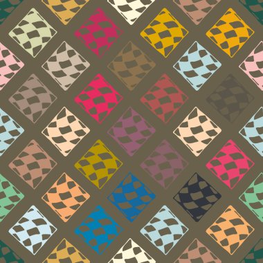 soyut dikişsiz desen, vektör illüstrasyonu