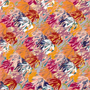 Arka plan, vektör çizim için soyut renkli seamless modeli