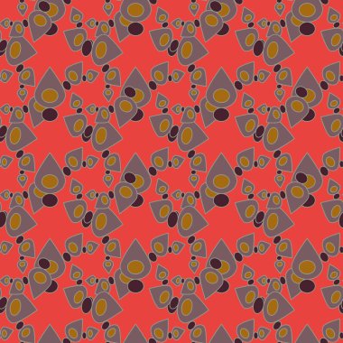 Soyut geo damla şeklindeki PIN arka plan deseni. 