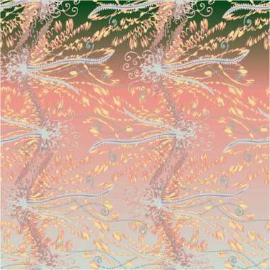 Arka plan, vektör çizim için soyut renkli seamless modeli