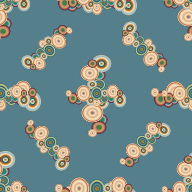 soyut geometrik renkli Dikişsiz desen arka plan için vektör çizim