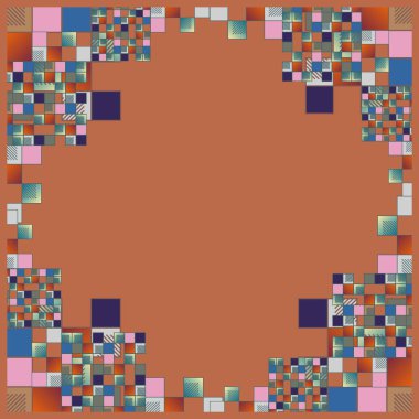 soyut geometrik renksiz desen