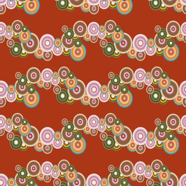 soyut geometrik renkli Dikişsiz desen arka plan için vektör çizim