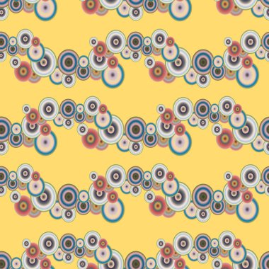 soyut geometrik renkli Dikişsiz desen arka plan için vektör çizim