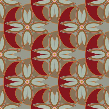 Sorunsuz çiçek desenli arka plan.