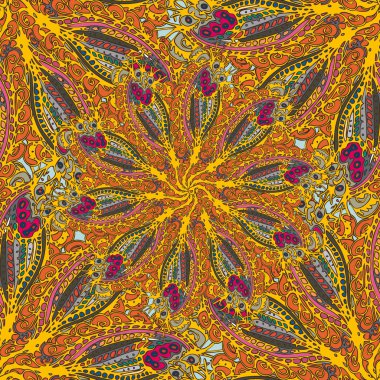 soyut dikişsiz desen, vektör illüstrasyonu