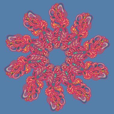 Stil zentangle yeni simetrik mandala doodle ile sanat esin kaynağı oldu. Duvar kağıdı, desen dolgularını, web sayfaları, yüzey dokuları için dekoratif nesne-ebilmek var olmak kullanılmış.