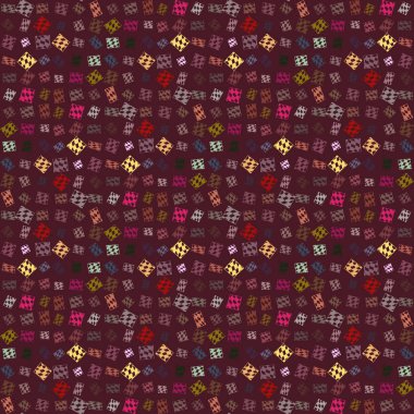 soyut geometrik renkli Dikişsiz desen arka plan için vektör çizim