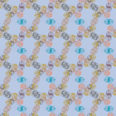 Arka plan, vektör çizim için soyut renkli seamless modeli