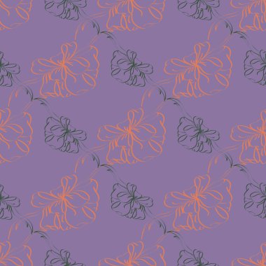 Renkli Yay ve kurdeleler sorunsuz desenli arka.