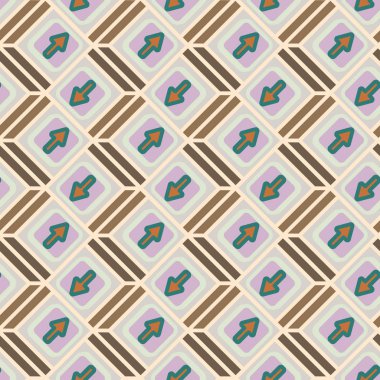 Kot düğmeleri Dikişsiz desen vektör çizim ile 