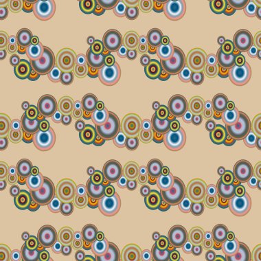 soyut geometrik renkli Dikişsiz desen arka plan için vektör çizim