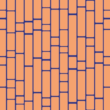 Sorunsuz doku bir tuğla duvar desen arka planı için.