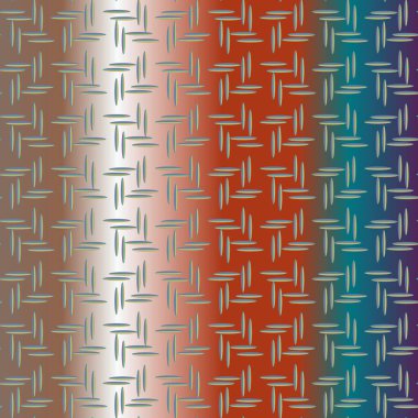 Metalik paslanmaz çelik duvar kağıdı, sorunsuz vektör çizim 