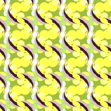 soyut geometrik renkli Dikişsiz desen arka plan için vektör çizim