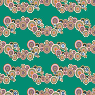 soyut geometrik renkli Dikişsiz desen arka plan için vektör çizim