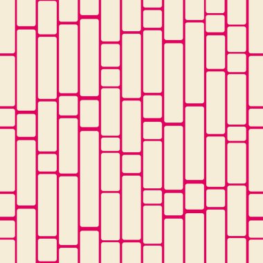 Sorunsuz doku bir tuğla duvar desen arka planı için.