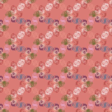 Arka plan, vektör çizim için soyut renkli seamless modeli