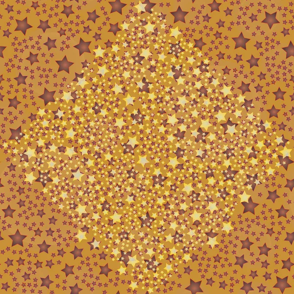 Abstrait Géométrique Coloré Motif Sans Couture Avec Des Étoiles Illustration — Image vectorielle