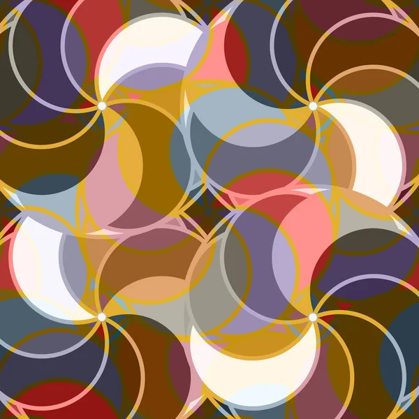 Abstract Geometrisch Kleurrijk Naadloos Patroon Voor Achtergrond — Stockvector