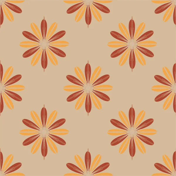  arka plan için çiçekli soyut geometrik seamless modeli