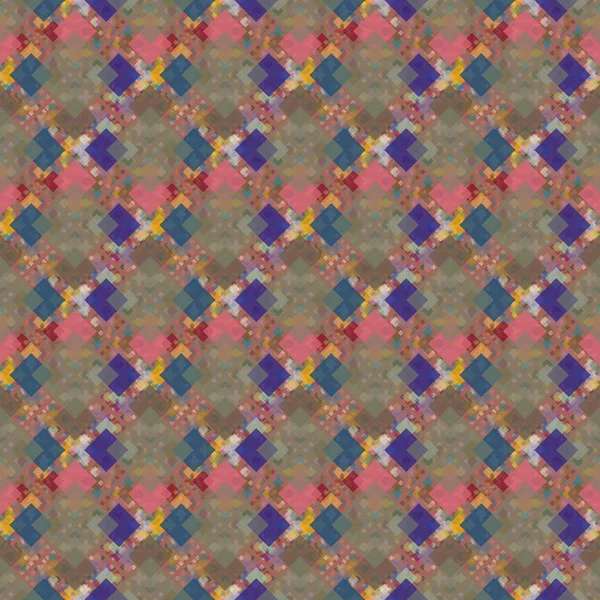 Patrón Colorido Sin Costura Abstracto Ilustración Del Vector — Archivo Imágenes Vectoriales