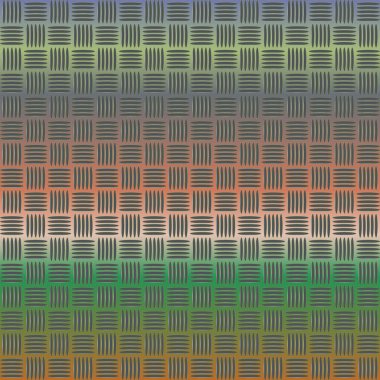 Oluklu demir, paslanmaz çelik arka plan parlayan sorunsuz vektör çizim